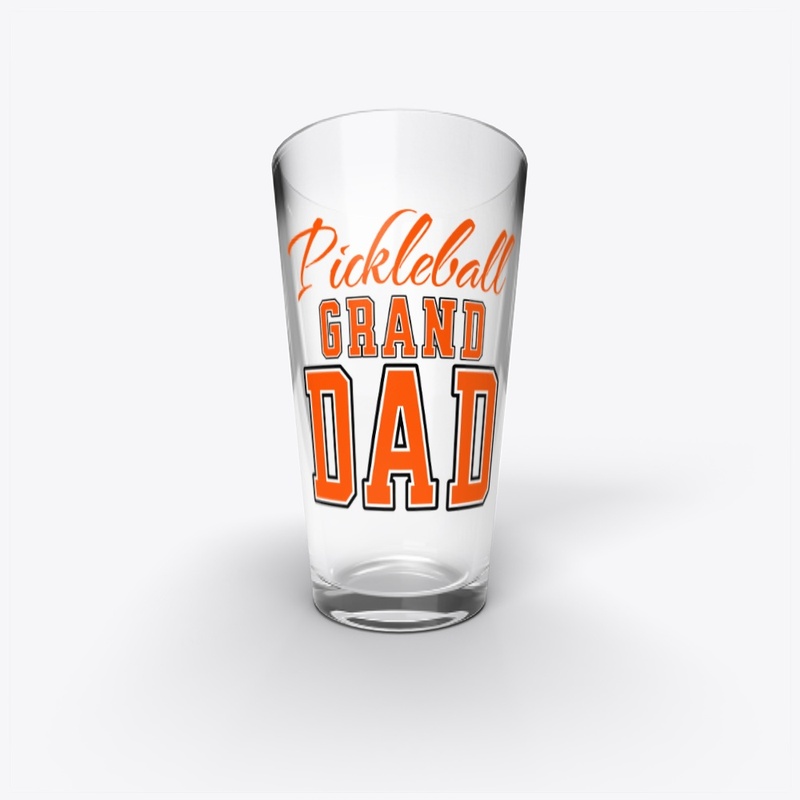Pickleball Grand Dad in Orange