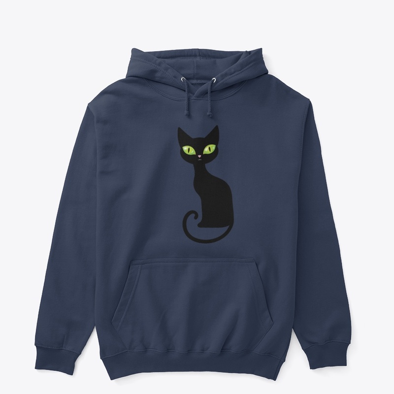 Black Cat with Green Eyes! Anime  eyes .