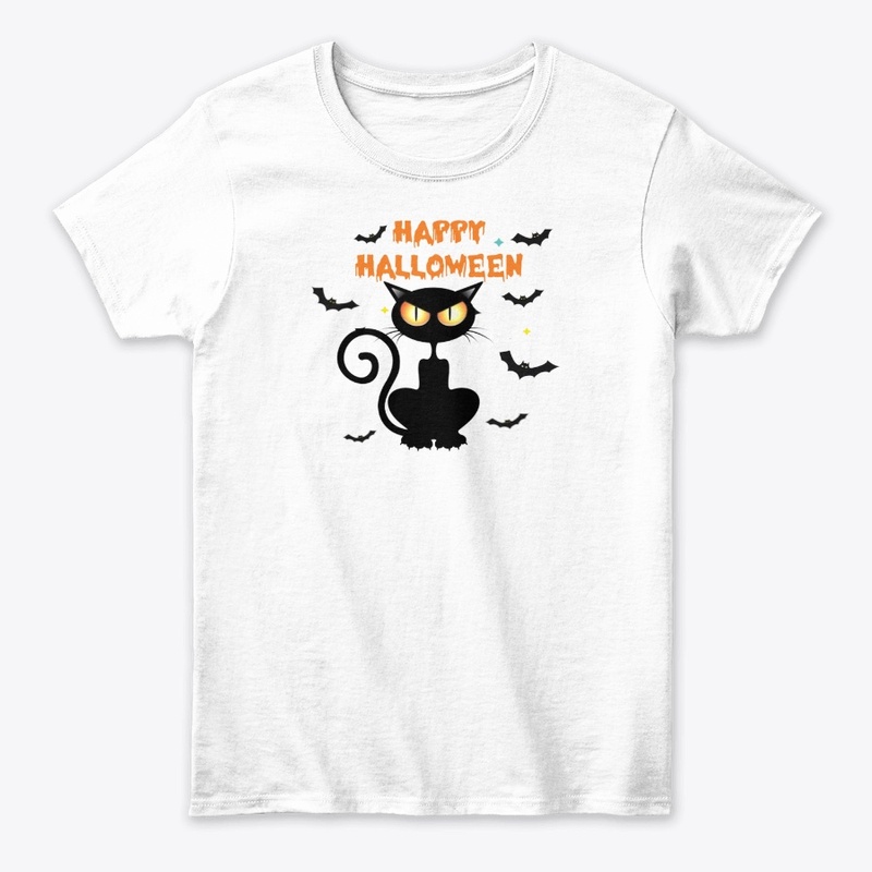 Happy Halloween - Black cat 05
