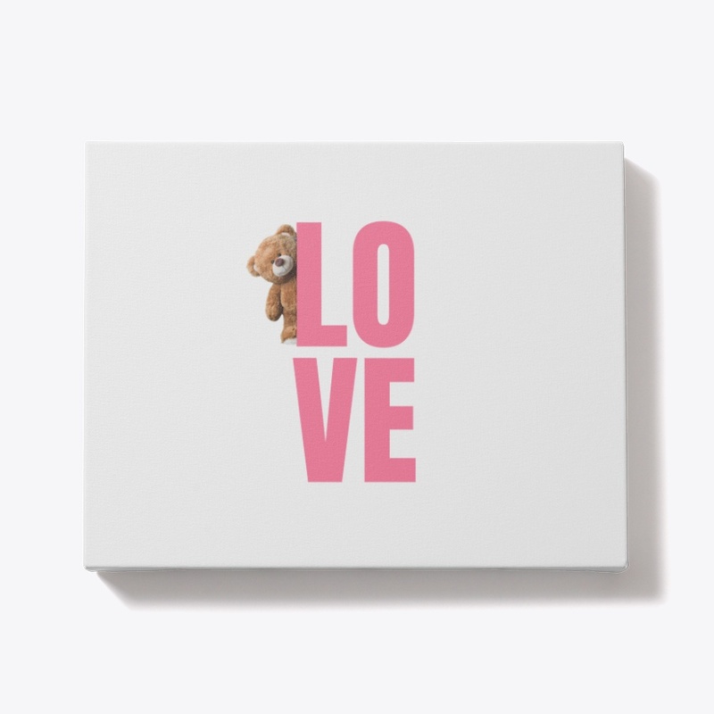 Love with cute bear T-shirt