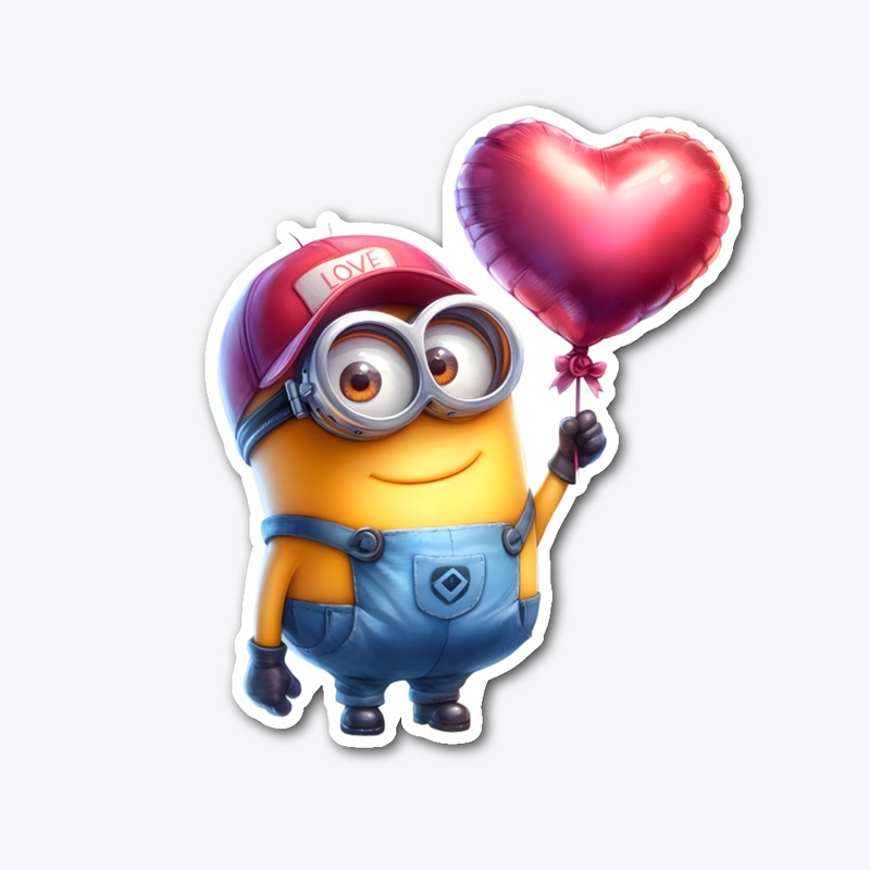 Minion with heart