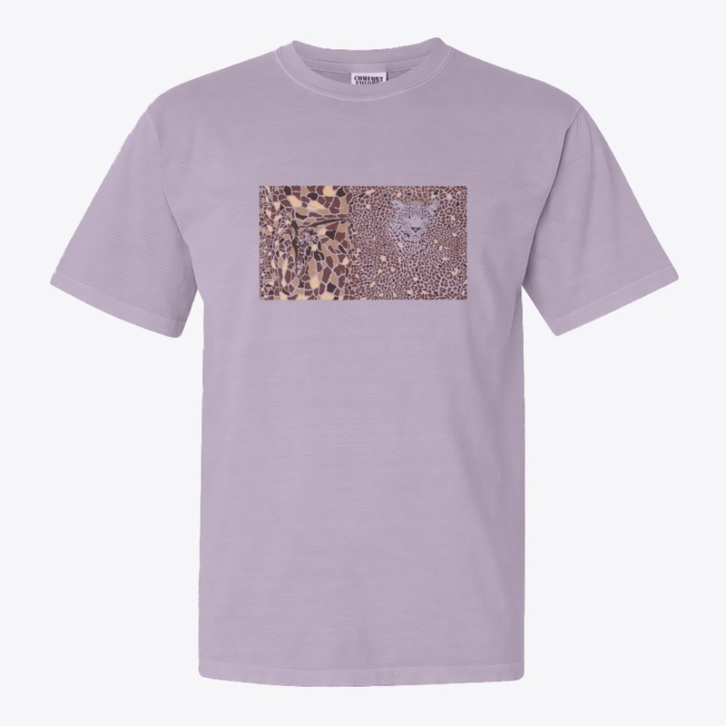 Abstraktná textúra žirafy a leoparda