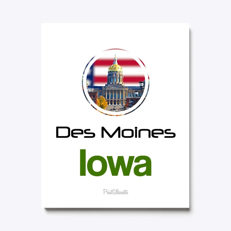 USA Tee Shirt - Iowa