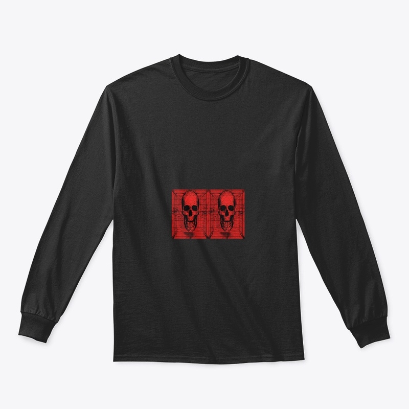Skull Red Design T-shirts