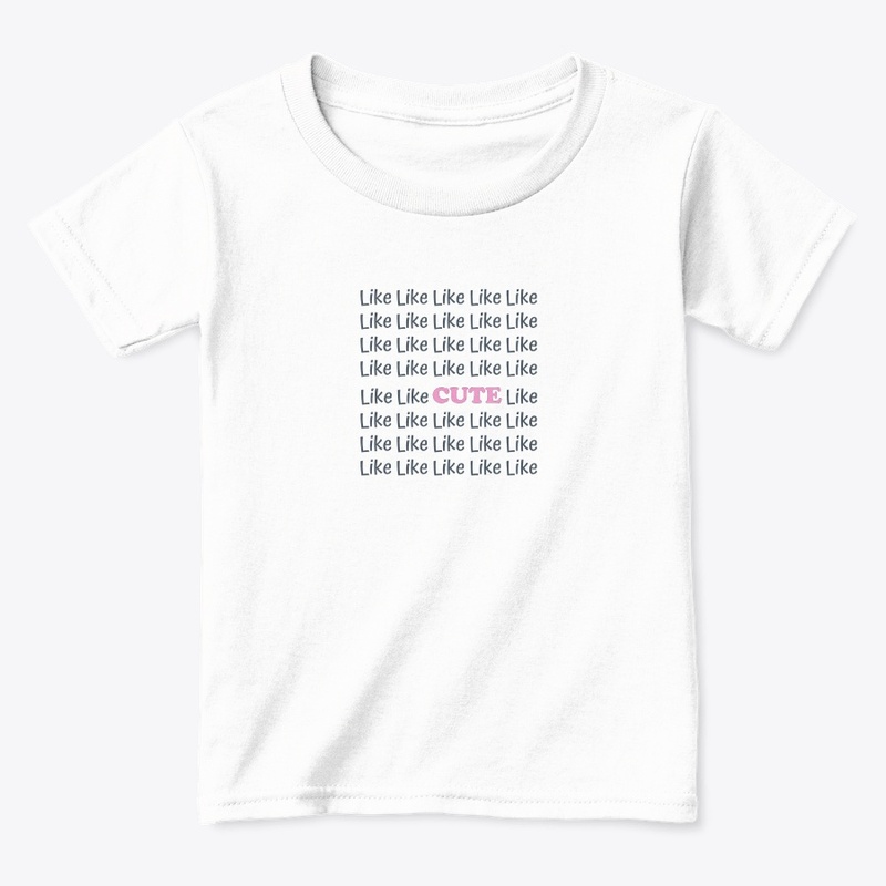 LIKE CUTE comic tee