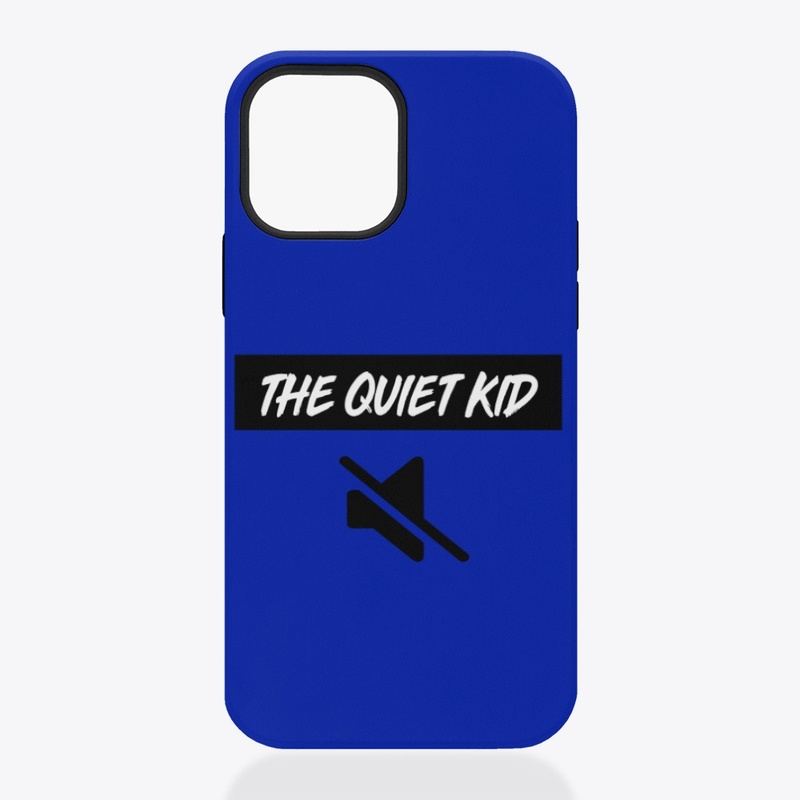 Quiet Kid iPhone Case.