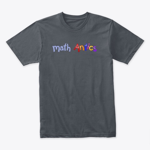 Math Antics Horizontal Logo Heavy Metal Kaos Front