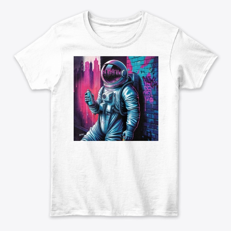 Urban Graffiti Astronaut