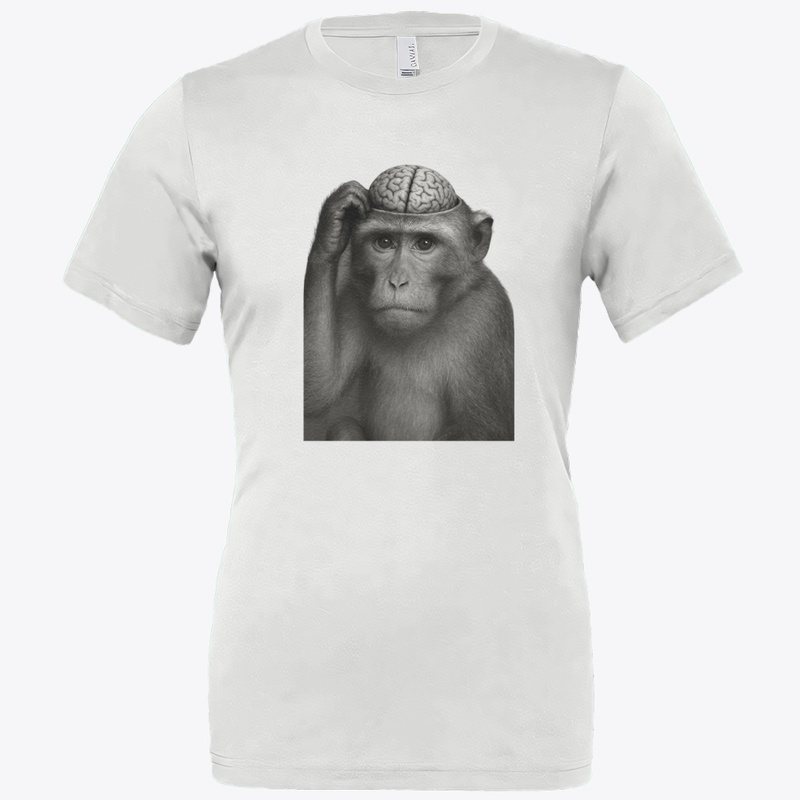 Brain Monkey Tee – Silent Drop