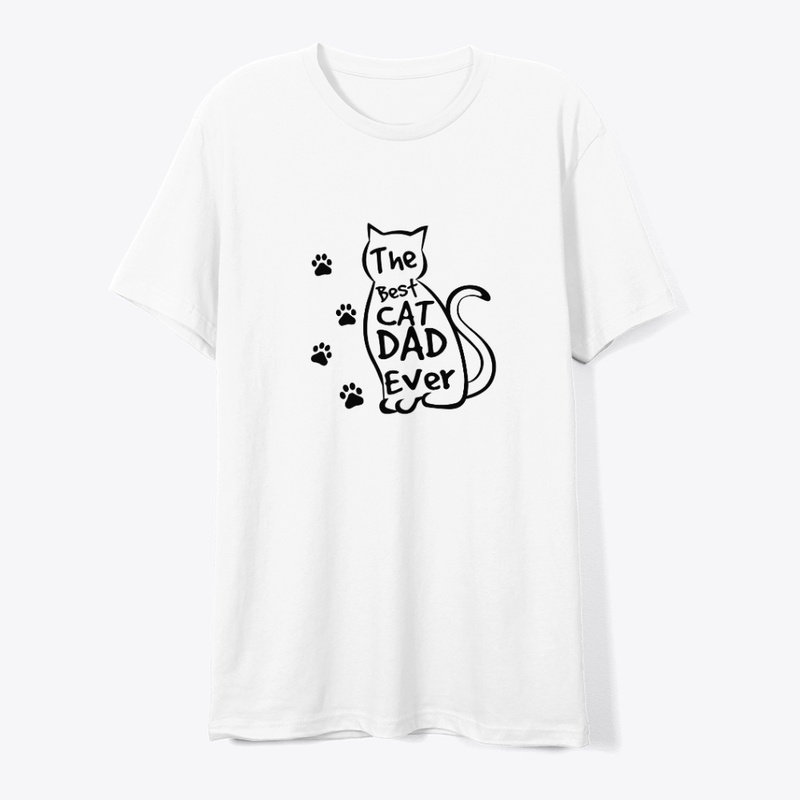 The Best Cat Dad Ever T shirt