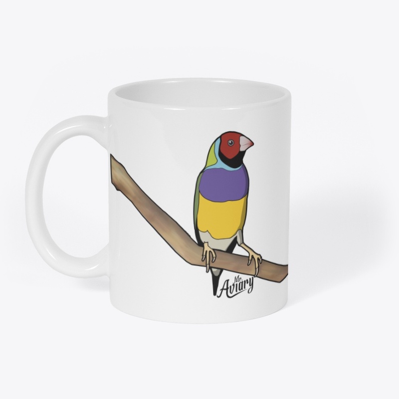 Gouldian Finch mug
