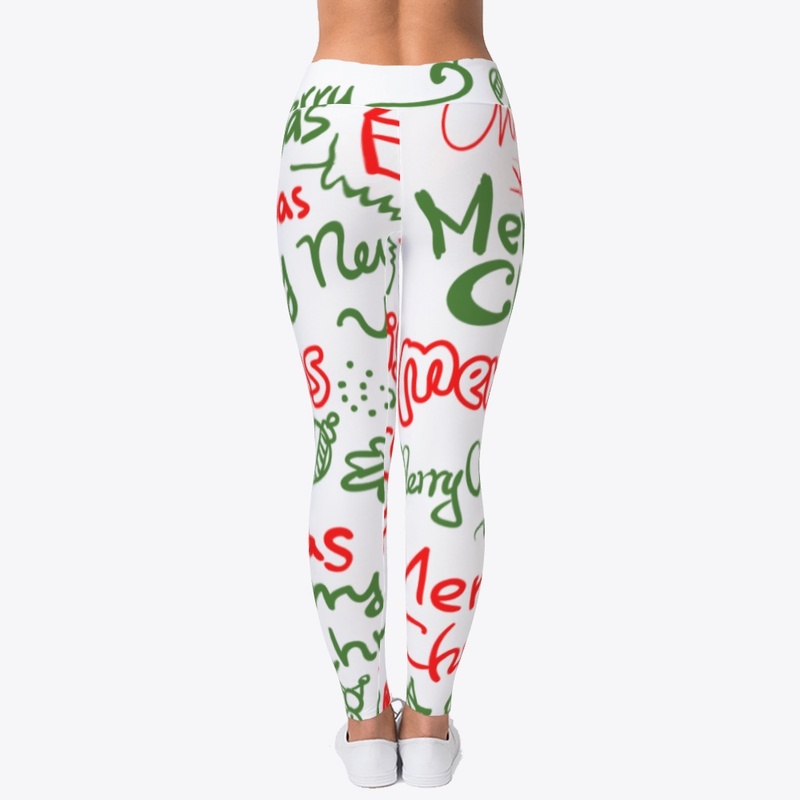 Christmas Vacation Collage Leggings