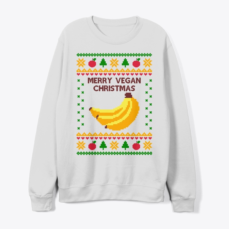 Merry Vegan Christmas Ugly Sweater