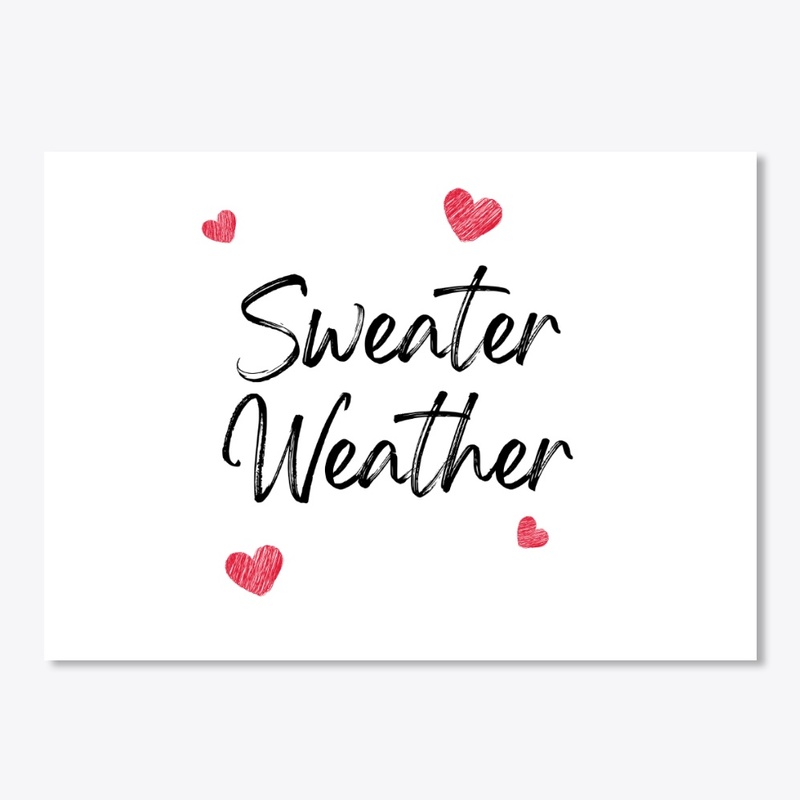 Wedding Souvenir Mug -Sweater Weather