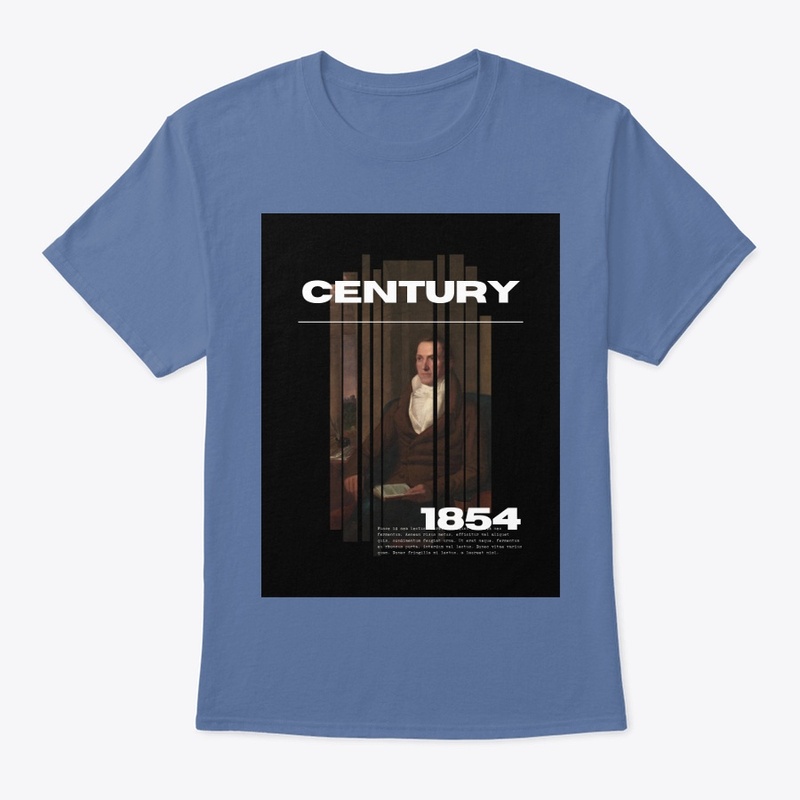 The new t-shirt design 'CENTURY 1854'