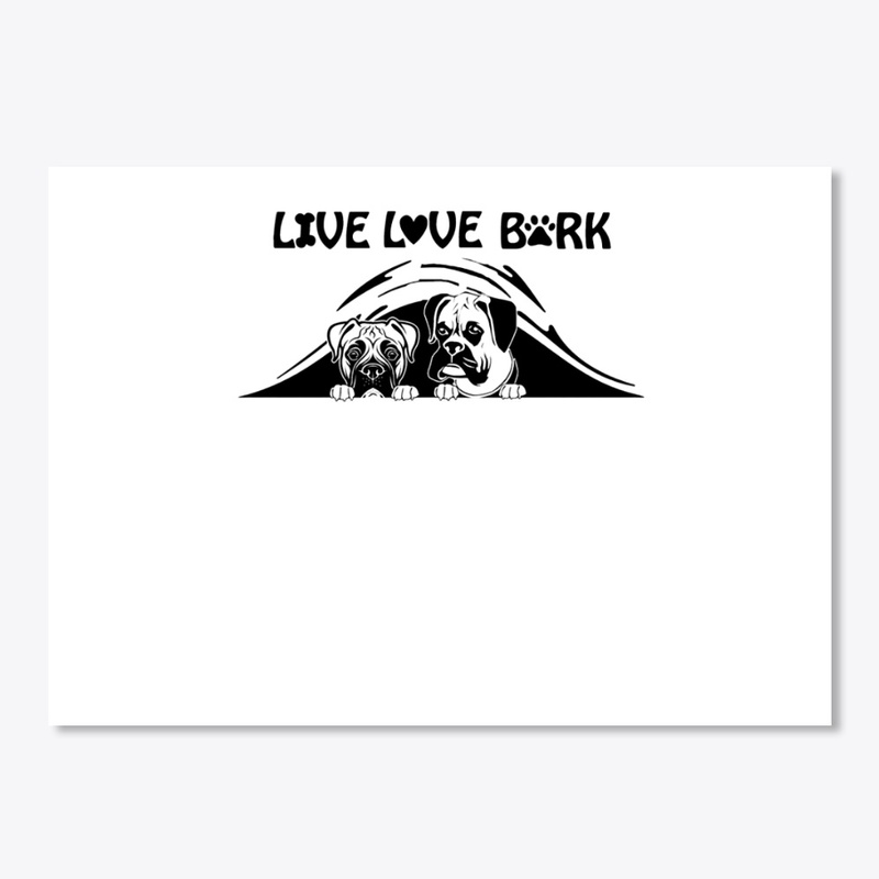 Boxer Live Love Bark