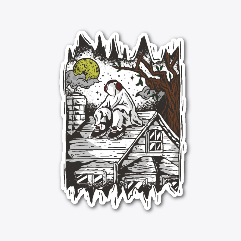3a.m. Thoughts - Sticker