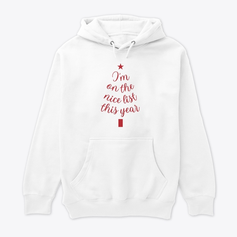 I am on The Nice List This Year (Red)