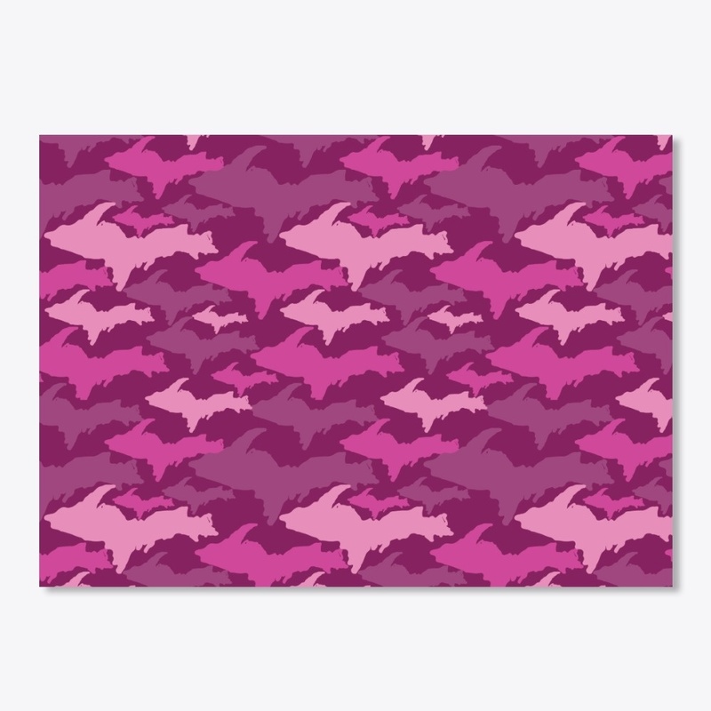 PINK Upper Peninsula Yooper Camouflage