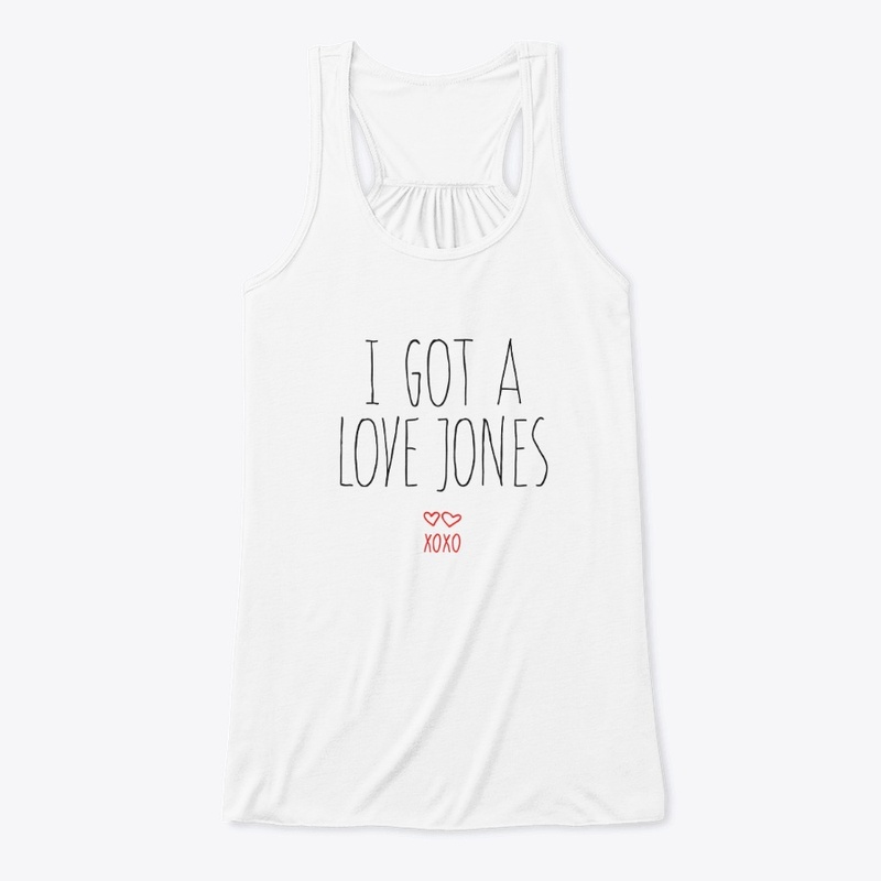 I Got a Love Jones - Women's Flowy Tank Top