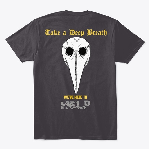 Iron Wor X 2019 Heathered Charcoal  T-Shirt Back