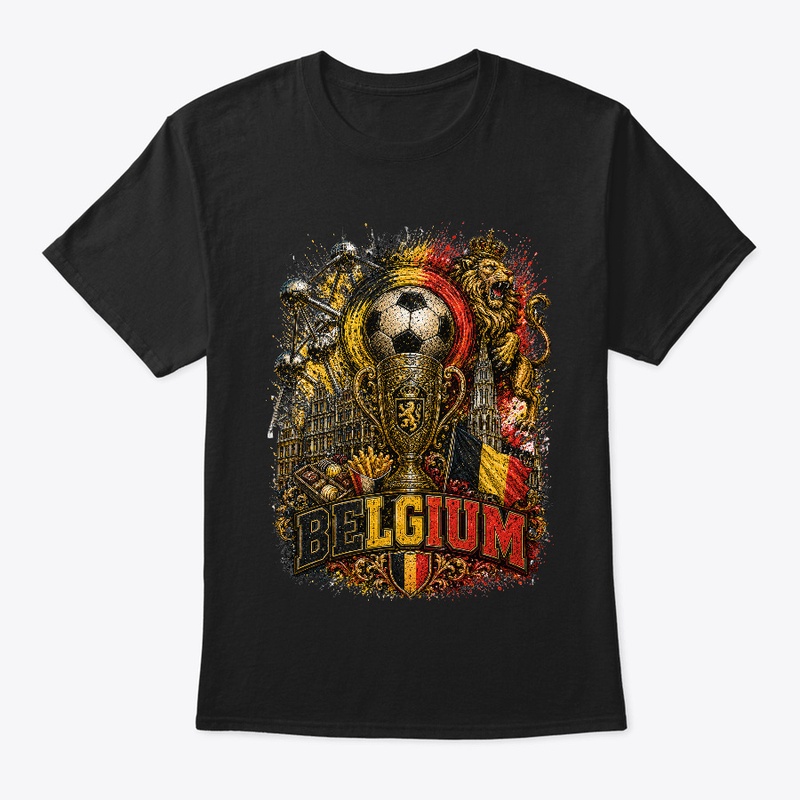 Belgium Football Legends T-Shirt