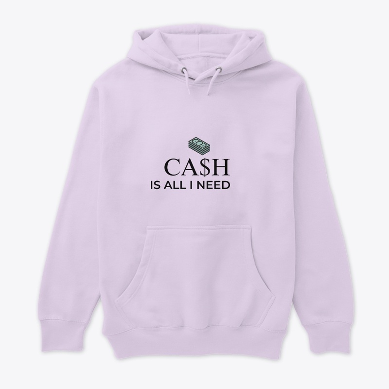 purple printed hoodie and stickers