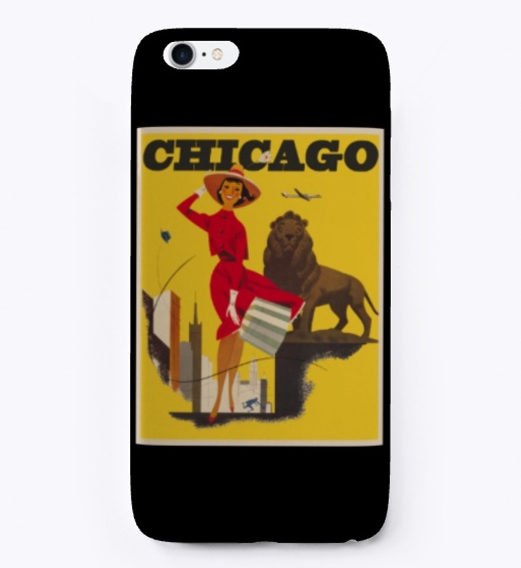 Chicago Travel Poster 