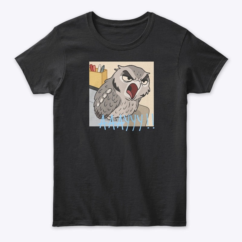 Angry Owl Yelling at the World