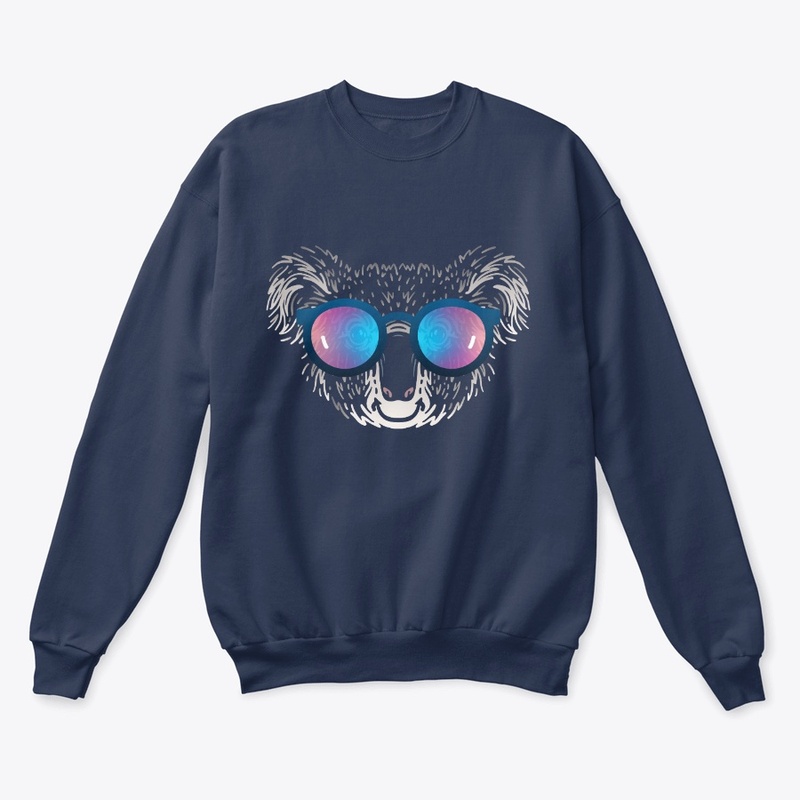 Cute Koala in Sunglasses (Colored+sg06)