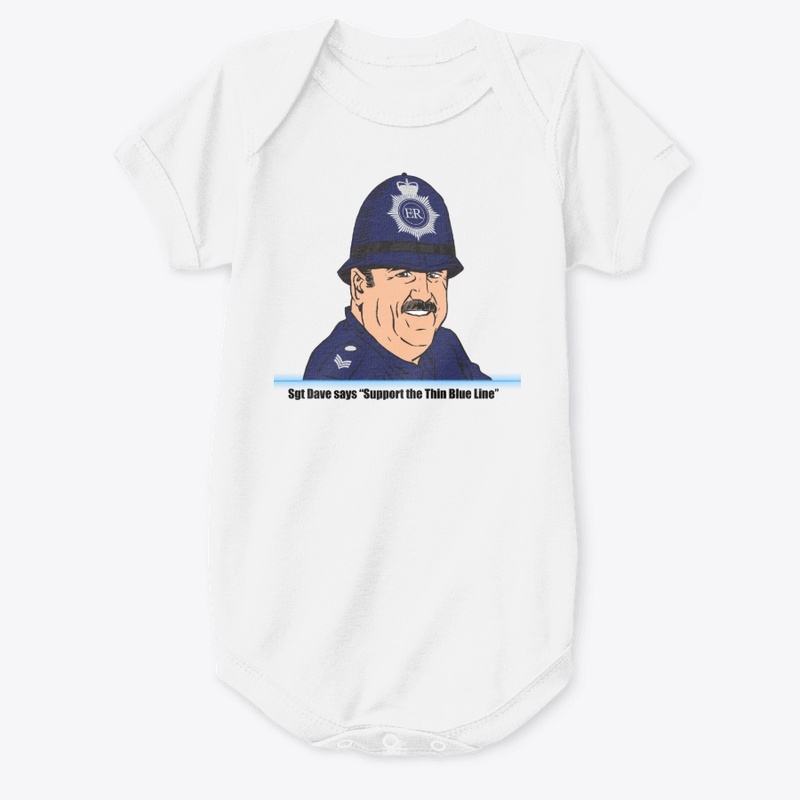 Sgt Dave Thin Blue Line Kids Wear