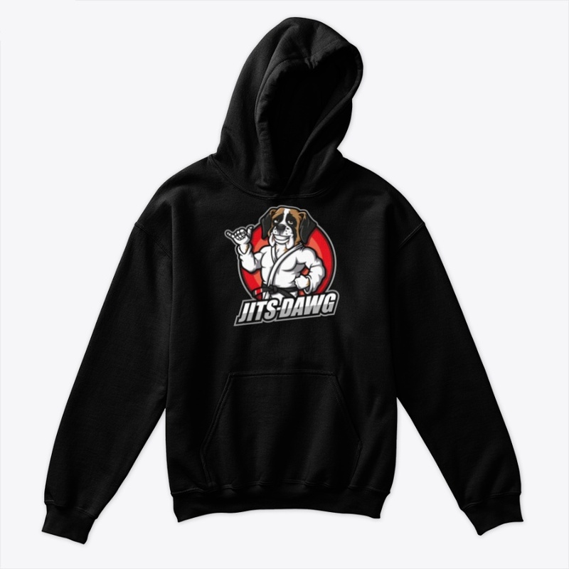 kids jits-dawg hoodie