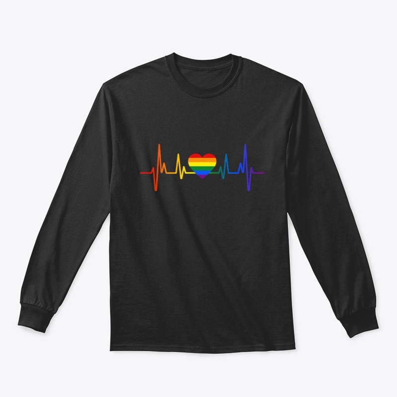 LGBT Gay Pride Heartbeat