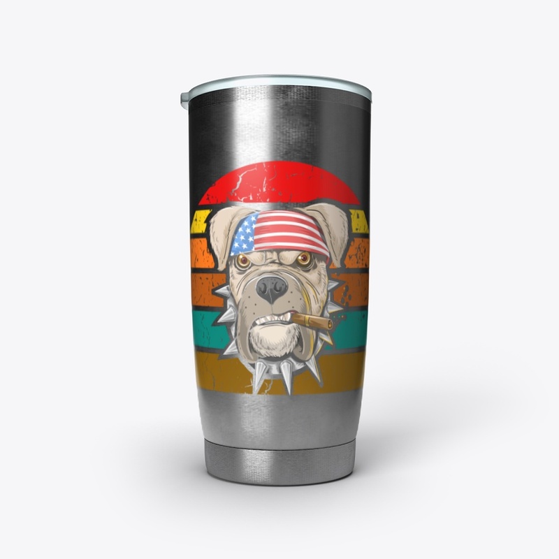 Dog with cigar