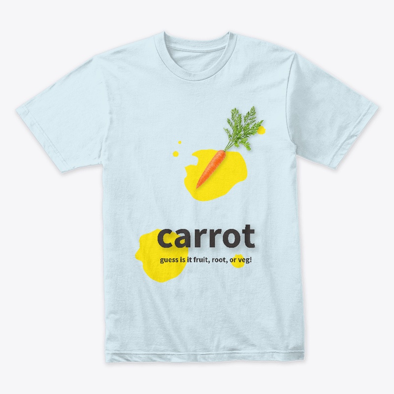 CARROT T-SHIRT, HOODIE, AND BAG by affe