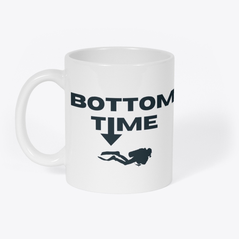 Bottom Time logo in white