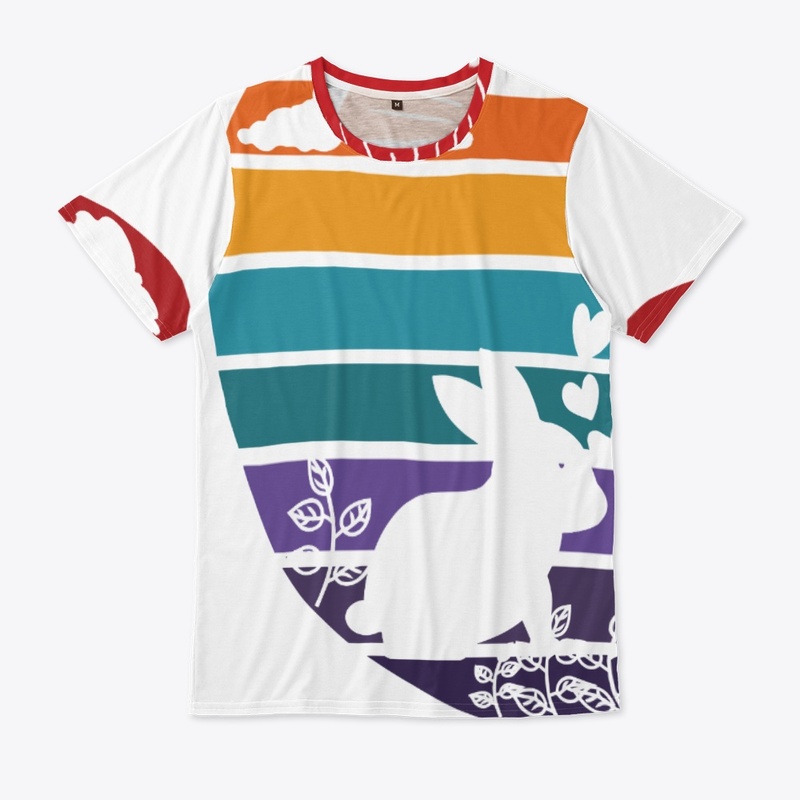 Retro vintage sunset design