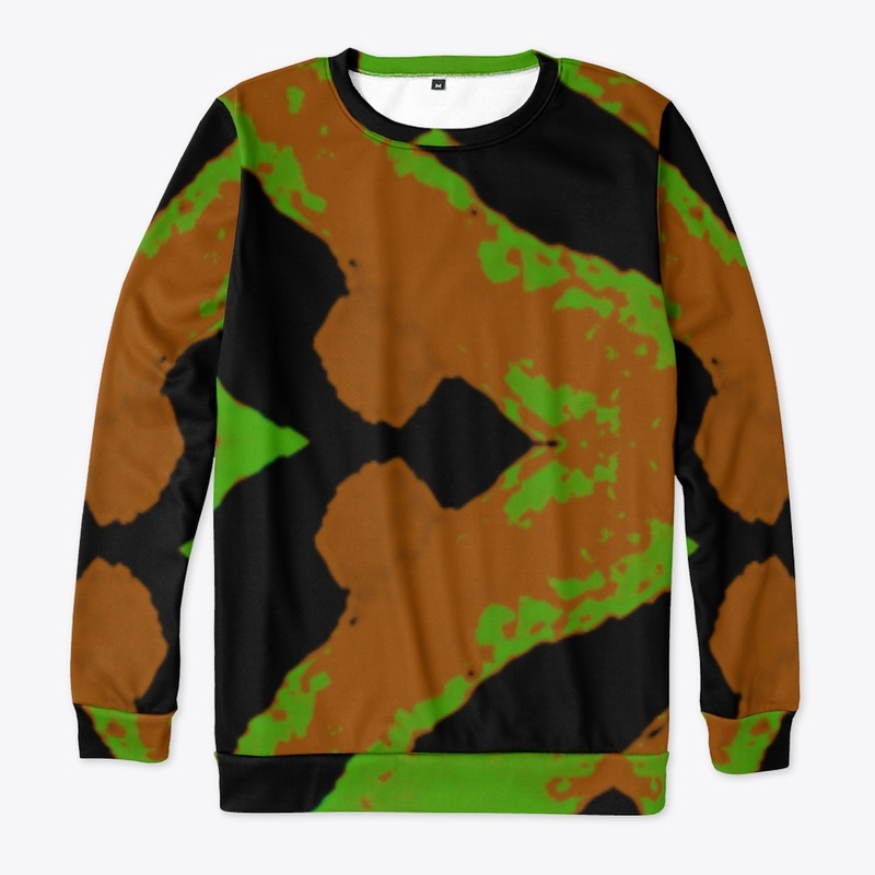 Striking Mix print tee, sweat and jogger