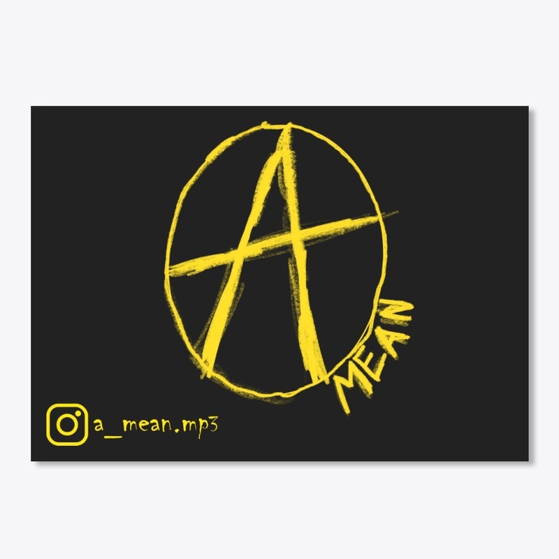 A Mean Sticker