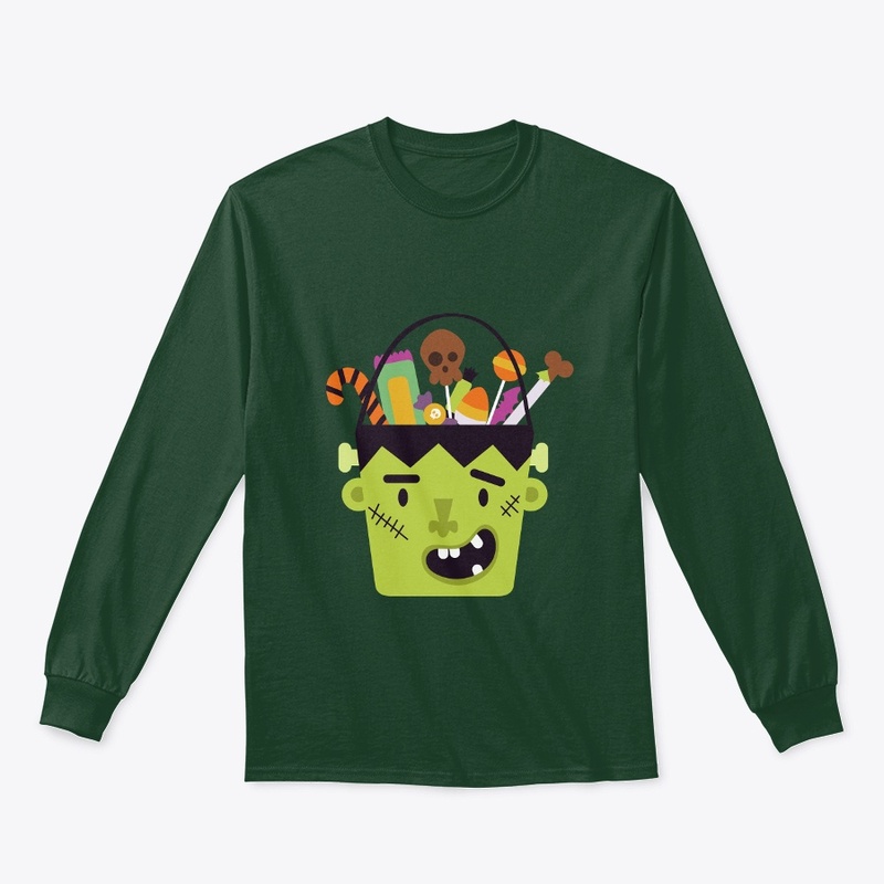  Frankenstein's Head Candy Bucket