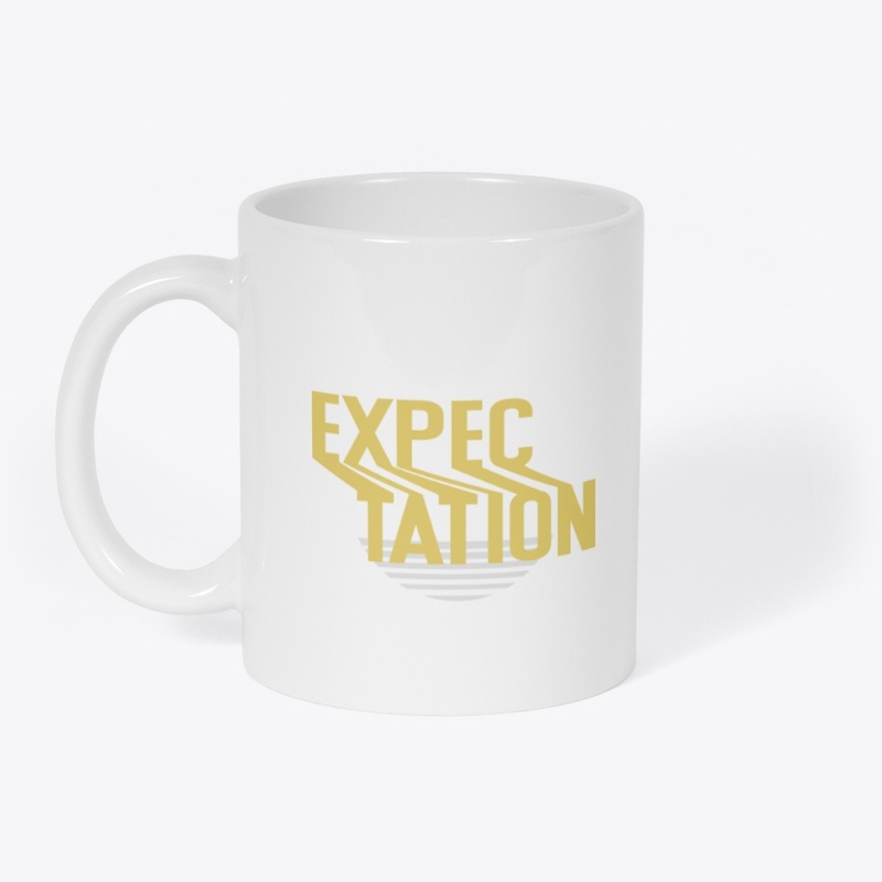 Expectation print t-shirt