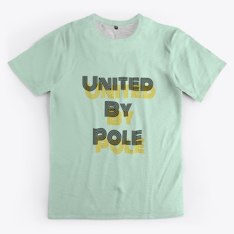United By Pole Shadow Text
