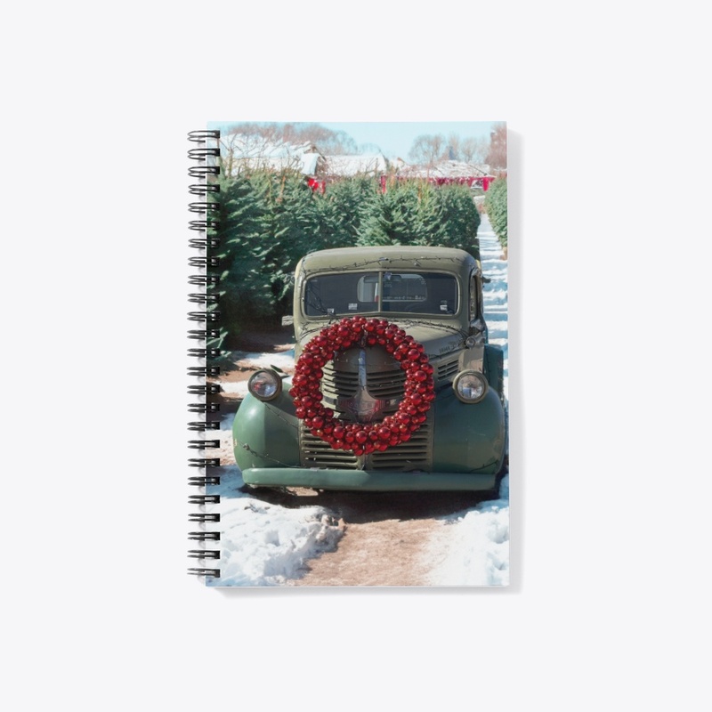 Truck At Christmas Tree Farm