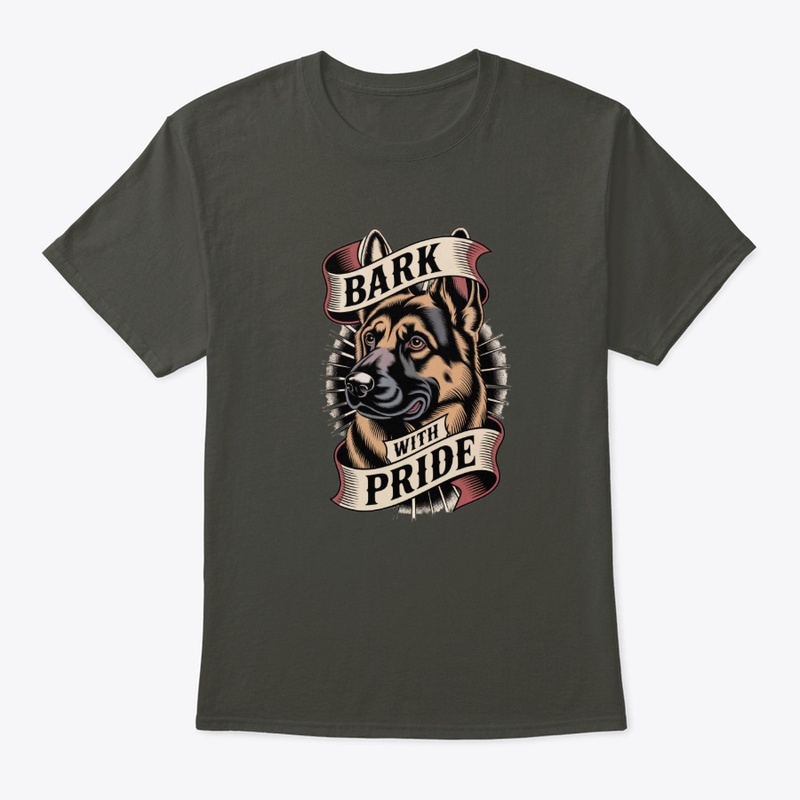  Classic Tattoo-Style GSD Shirt