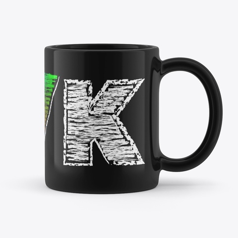 Mug Black T-Shirt Back