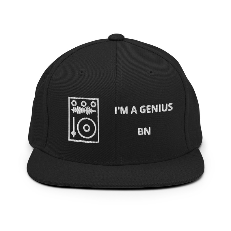I'M A GENIUS SNAP BACKS