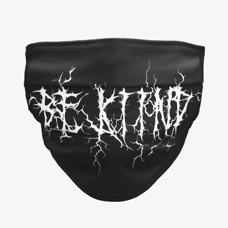 BE KIND HEAVY METAL LOGO