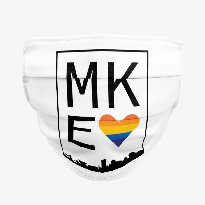 Heart MKE (flag colors)
