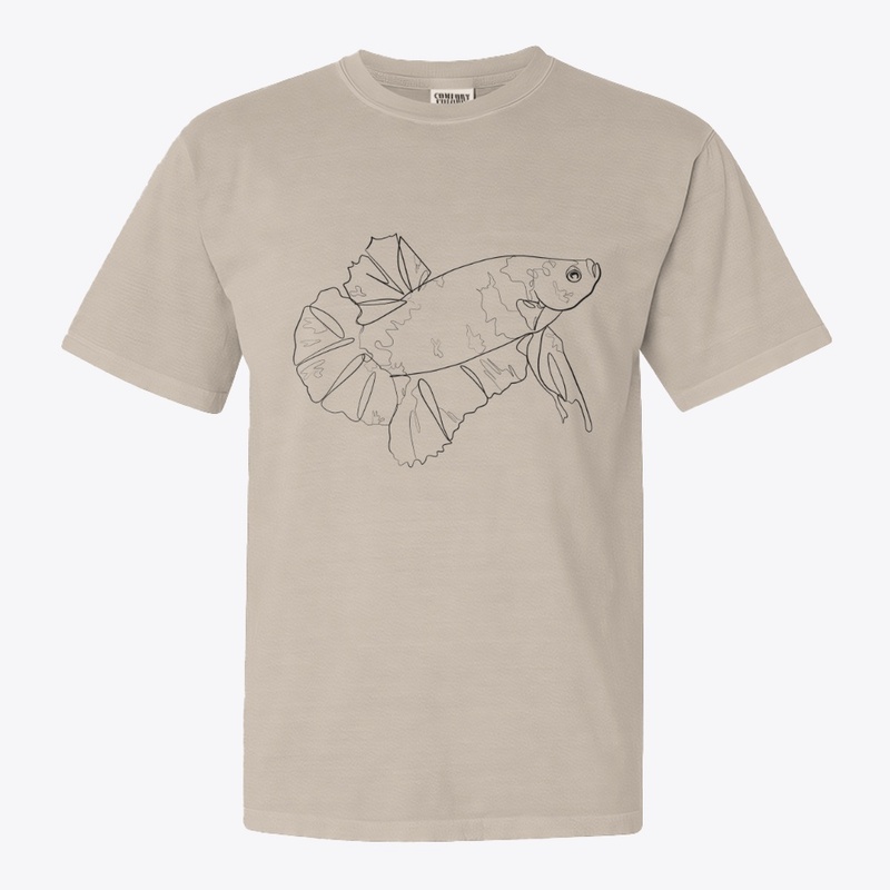 Minimalistic Koi Plakat Betta