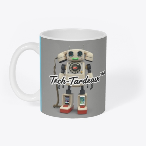 Techtardeaux  Pastel Blue Kaos Front